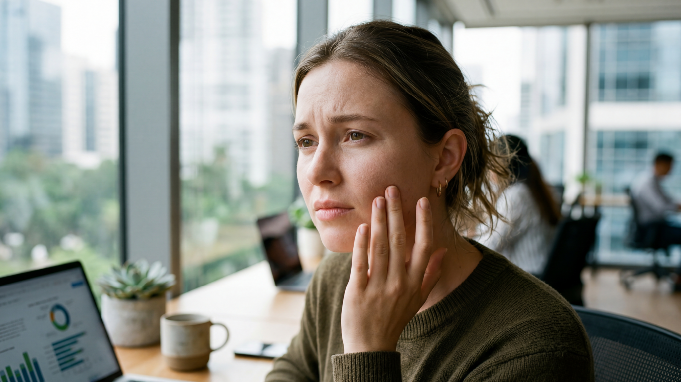 Piel deshidratada por aire acondicionado