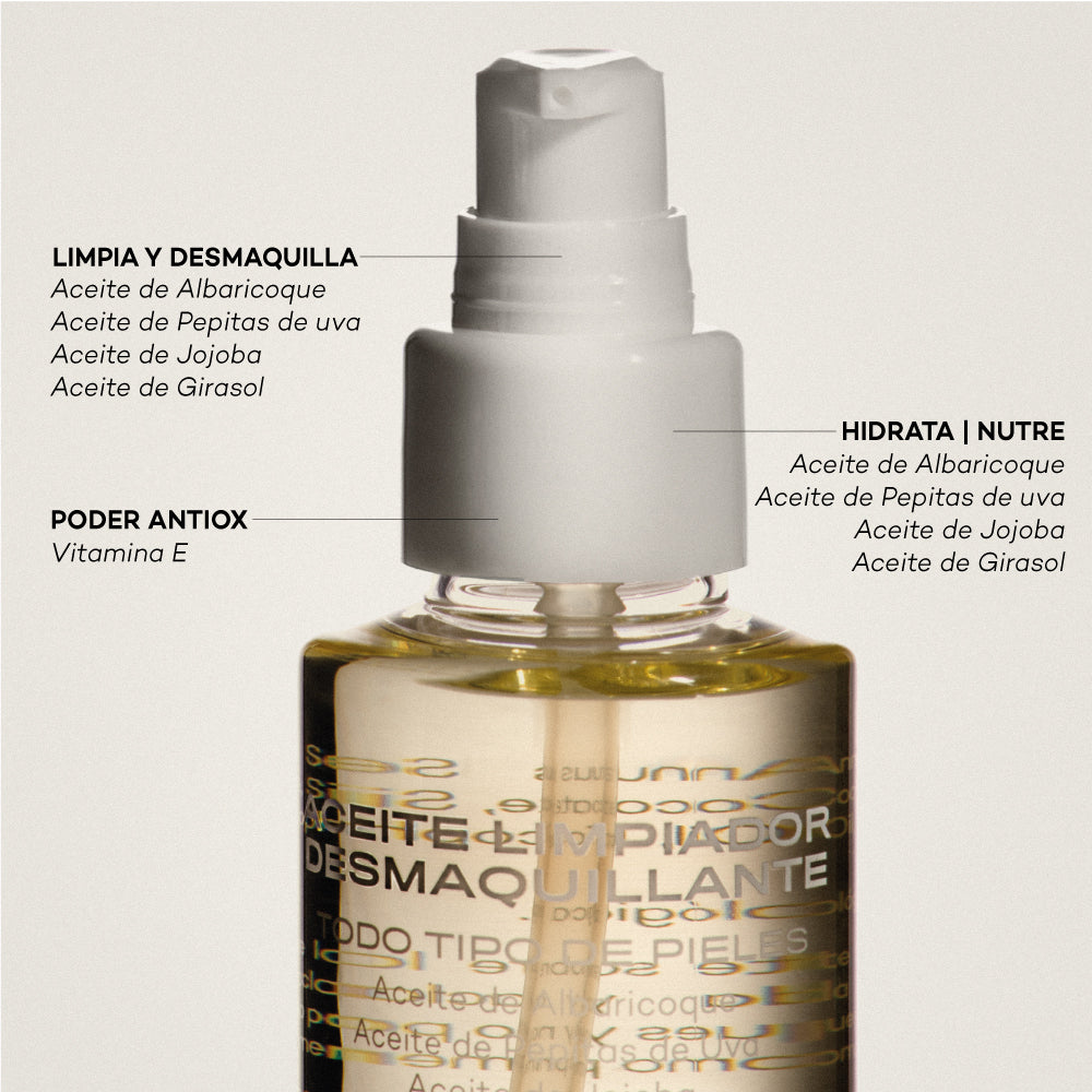 Aceite limpiador facial