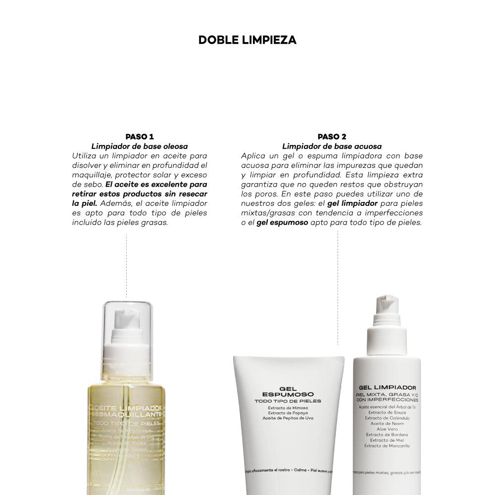 Aceite limpiador facial